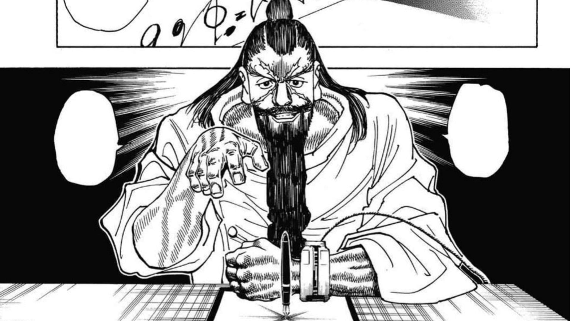 Beyond Netero as seen in the manga (Image via Shueisha)